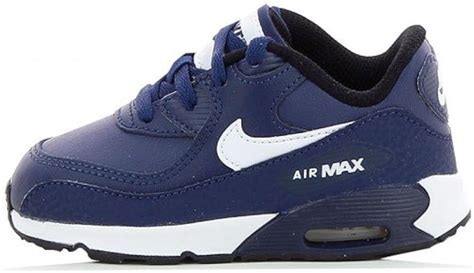 nike unisex baby air max 90 ltr td lauflernschuhe marineblau|Air Max toddler boots.